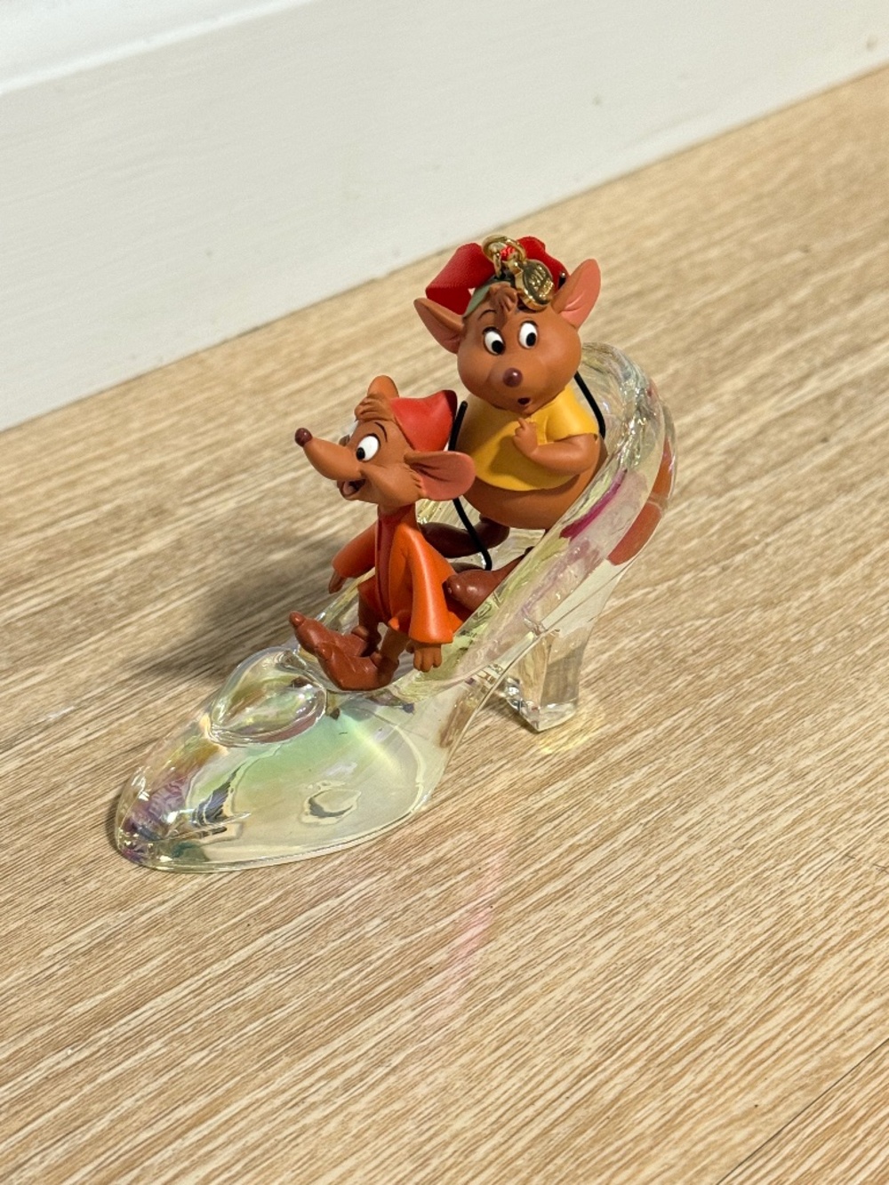 Disney Sketchbook Cinderella Jaq & Gus gus on Glass Slipper